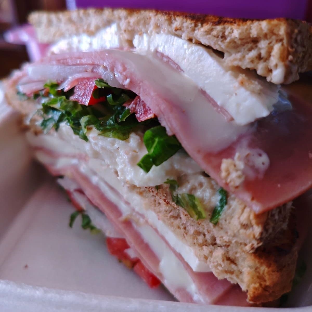 Sandwich de Panela y Jamon