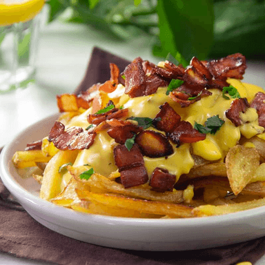 Papas a La Francesa + Topping Queso Cheddar