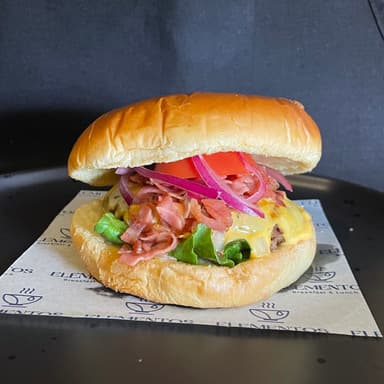 Hamburguesa Clásica + Porción de Papas