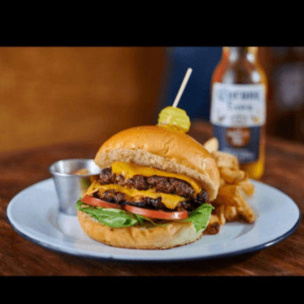 Double Yellow Cheese Burguer