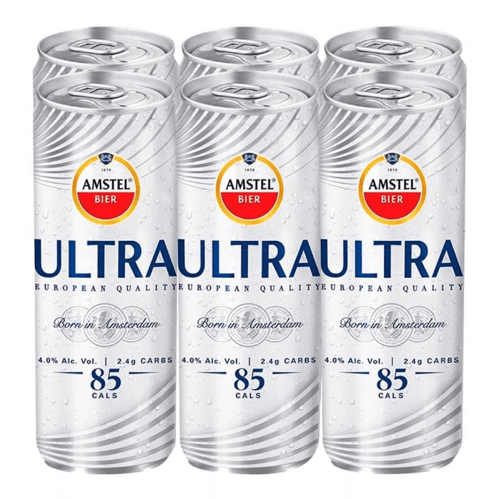 Six Ultra Amstel Bote 355 Ml