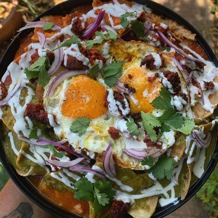 Chilaquiles Divorciados 💔🍳