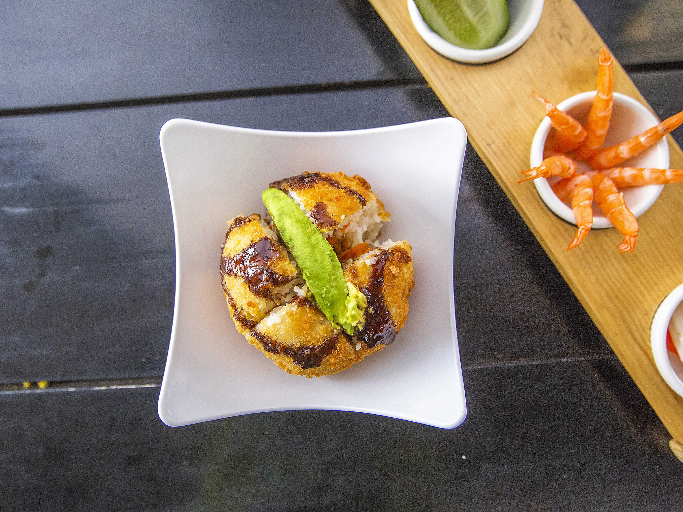 Bola de Sushi de Pollo