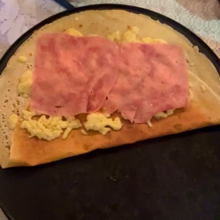 Crepa Jamon y Queso