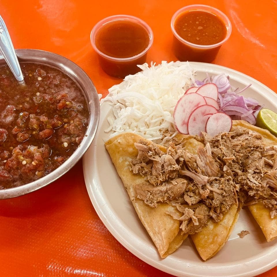 Taco Dorado con Carne
