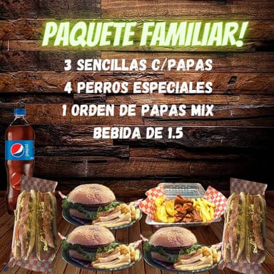 PAQUETE FAMILIAR