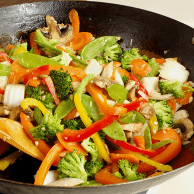 Chop Suey Vegetariano en Salsa medio