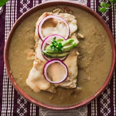 Enchiladas Suizas Verdes