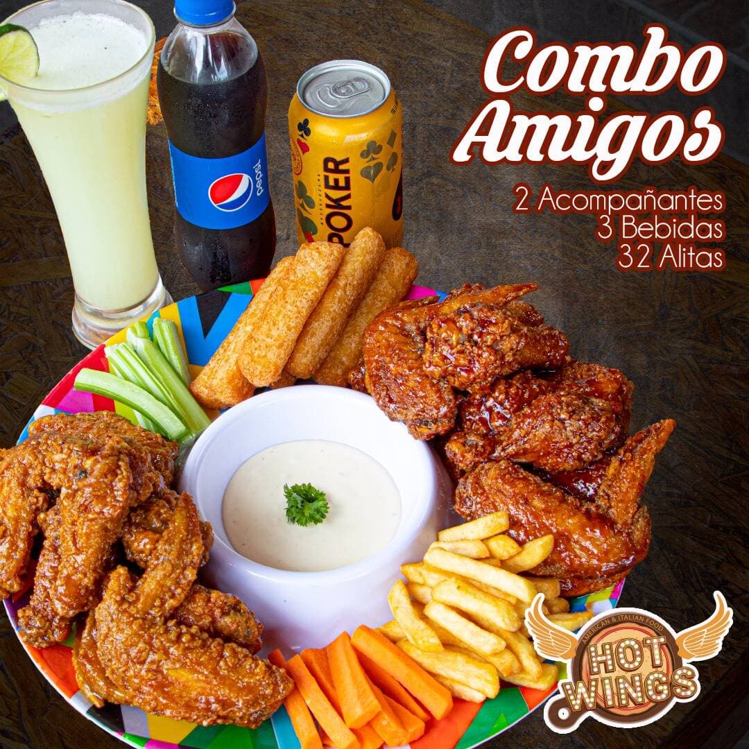 Combo Amigos (4 Personas)