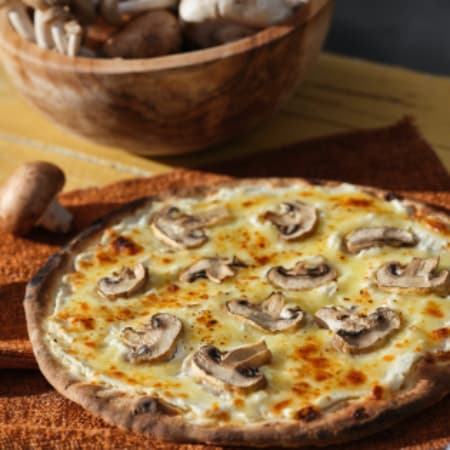Pizza Keto Tres Quesos Personal