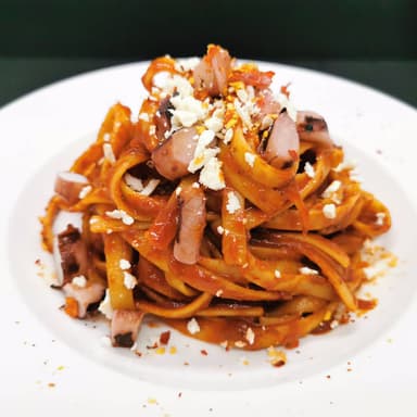 Arrabiata con Pulpo