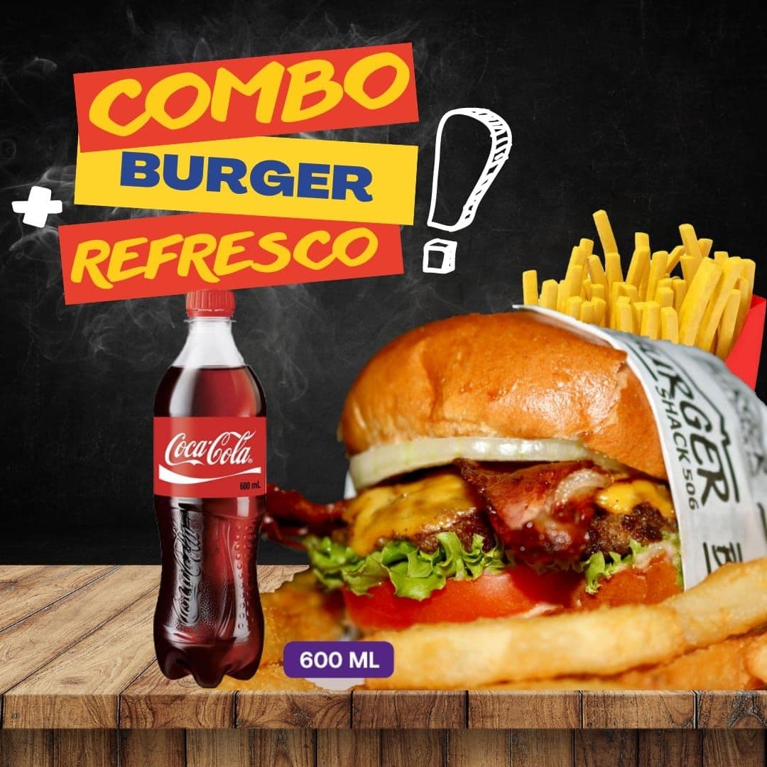 BURGER + REFRESCO