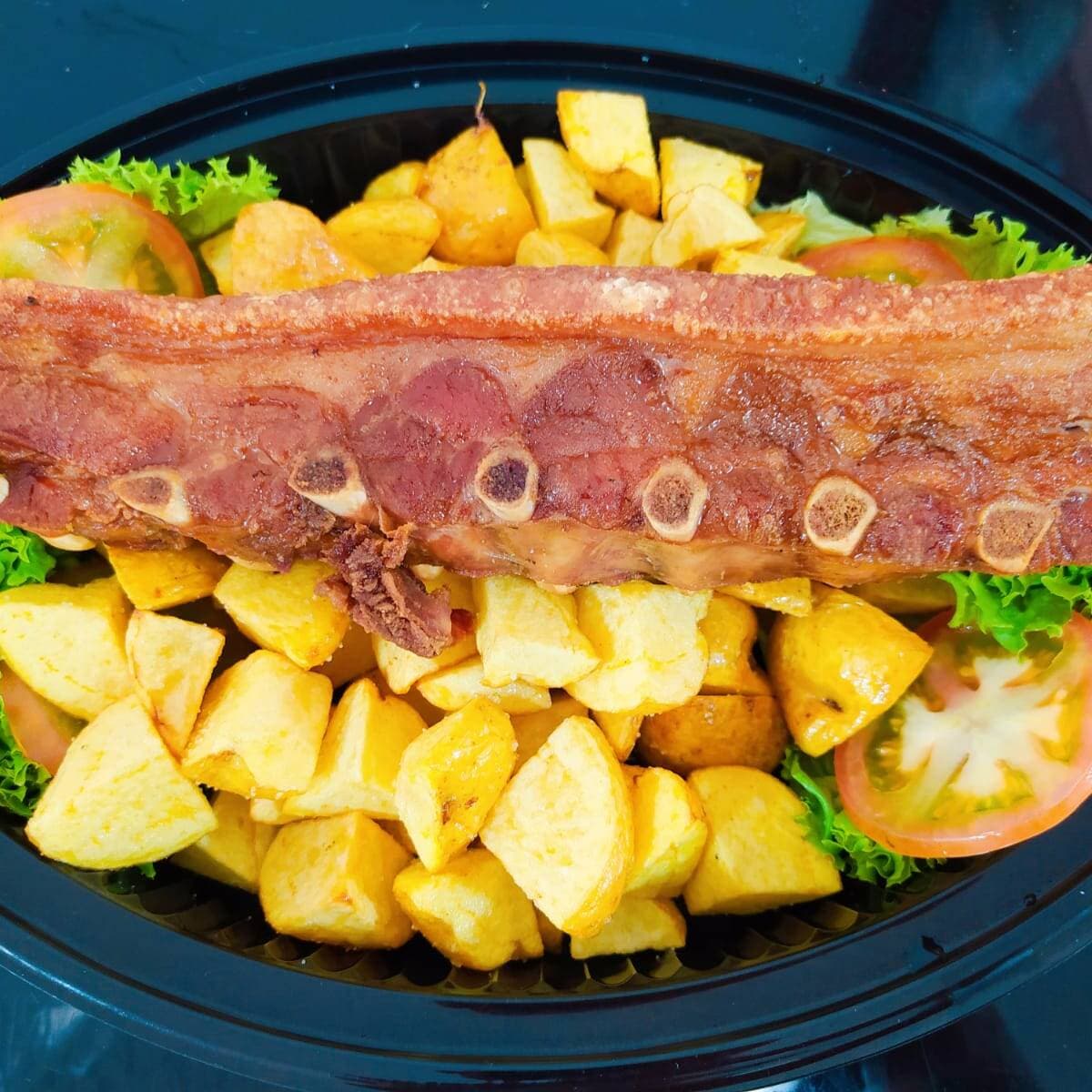 Costilla Chicharronada Crocante