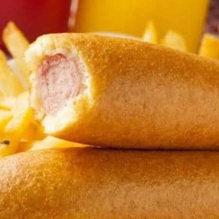 1 Hot Dogs con Tocino y Queso Fundido