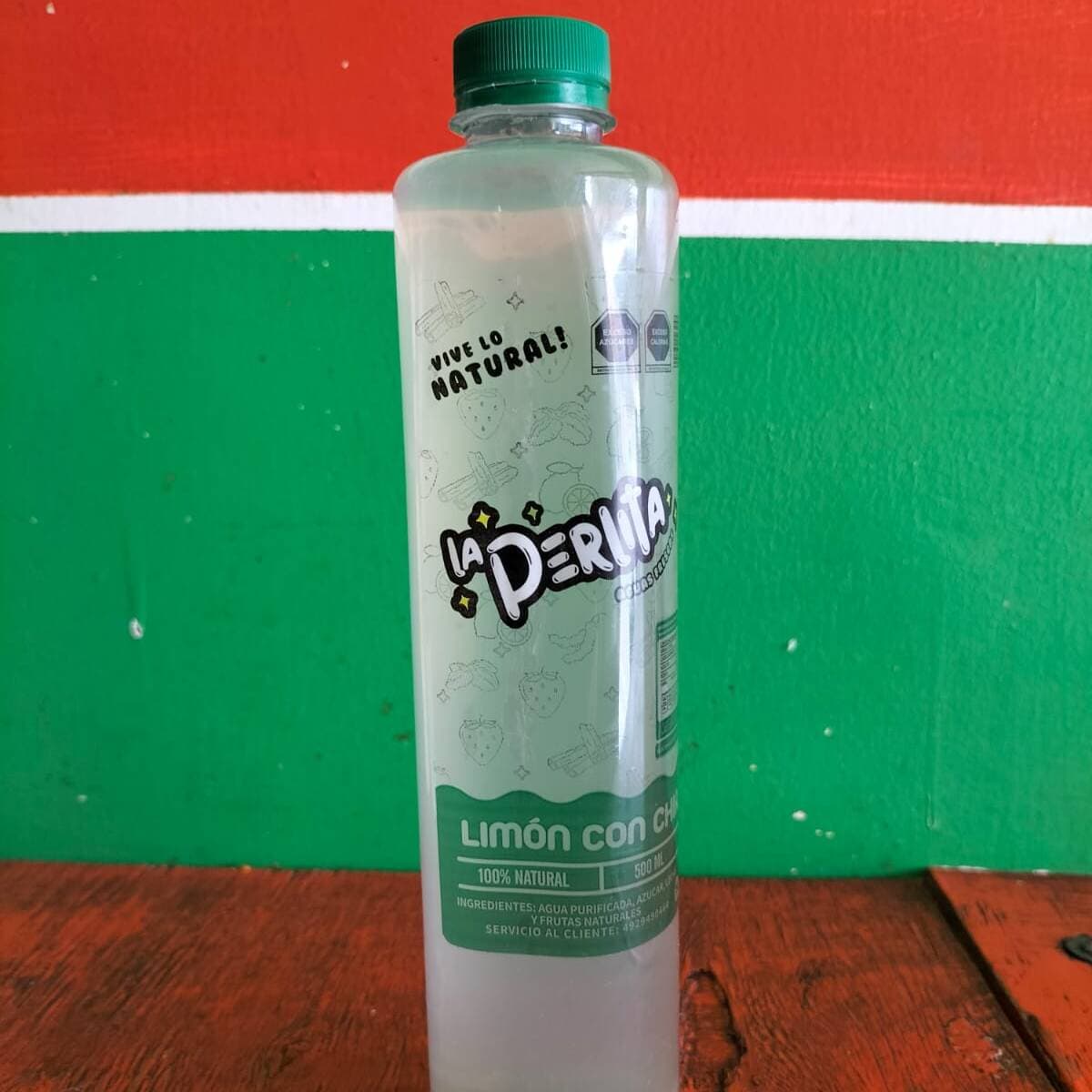 Agua Fresca La Perlita LIMÓN CON CHÍA