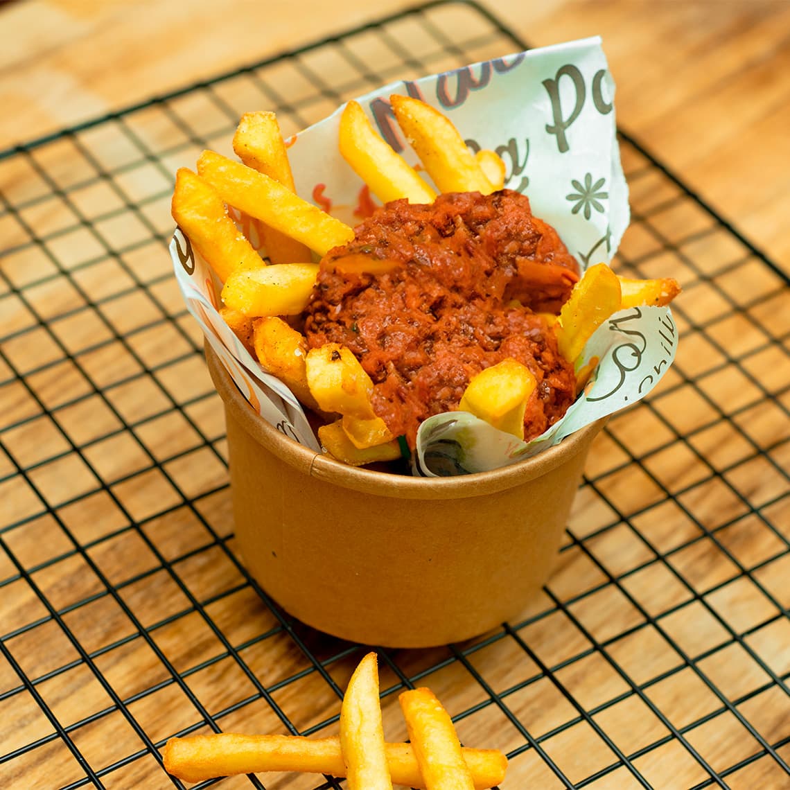 Papas Fritas Individual Chilli