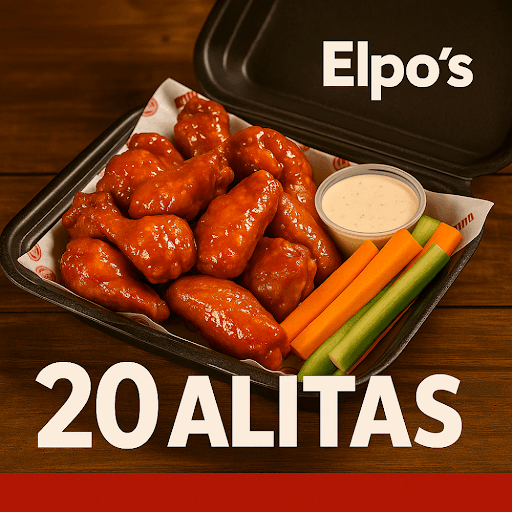 Alitas 20 piezas