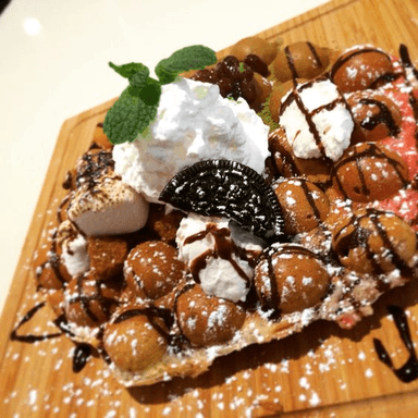 Waffle de burbuja