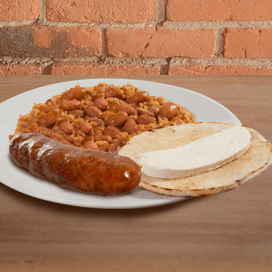 Calentado con Chorizo