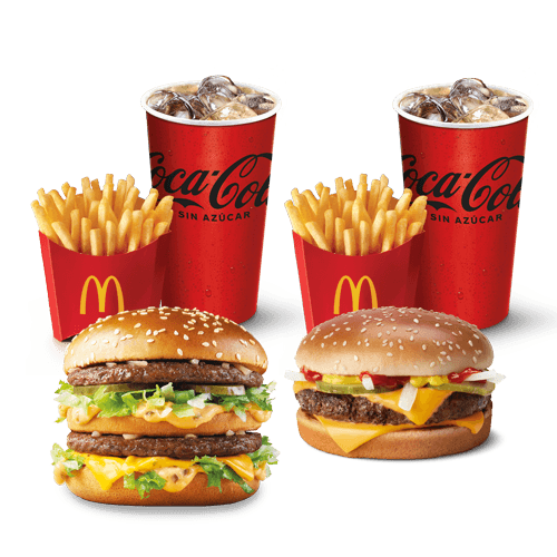 McTrío Big Mac + McTrío Cuarto de Libra