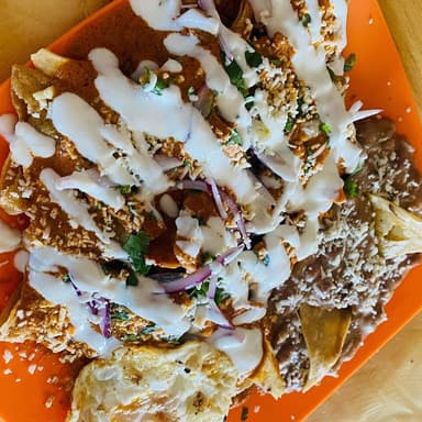 Chilaquiles Cochinita Pibil