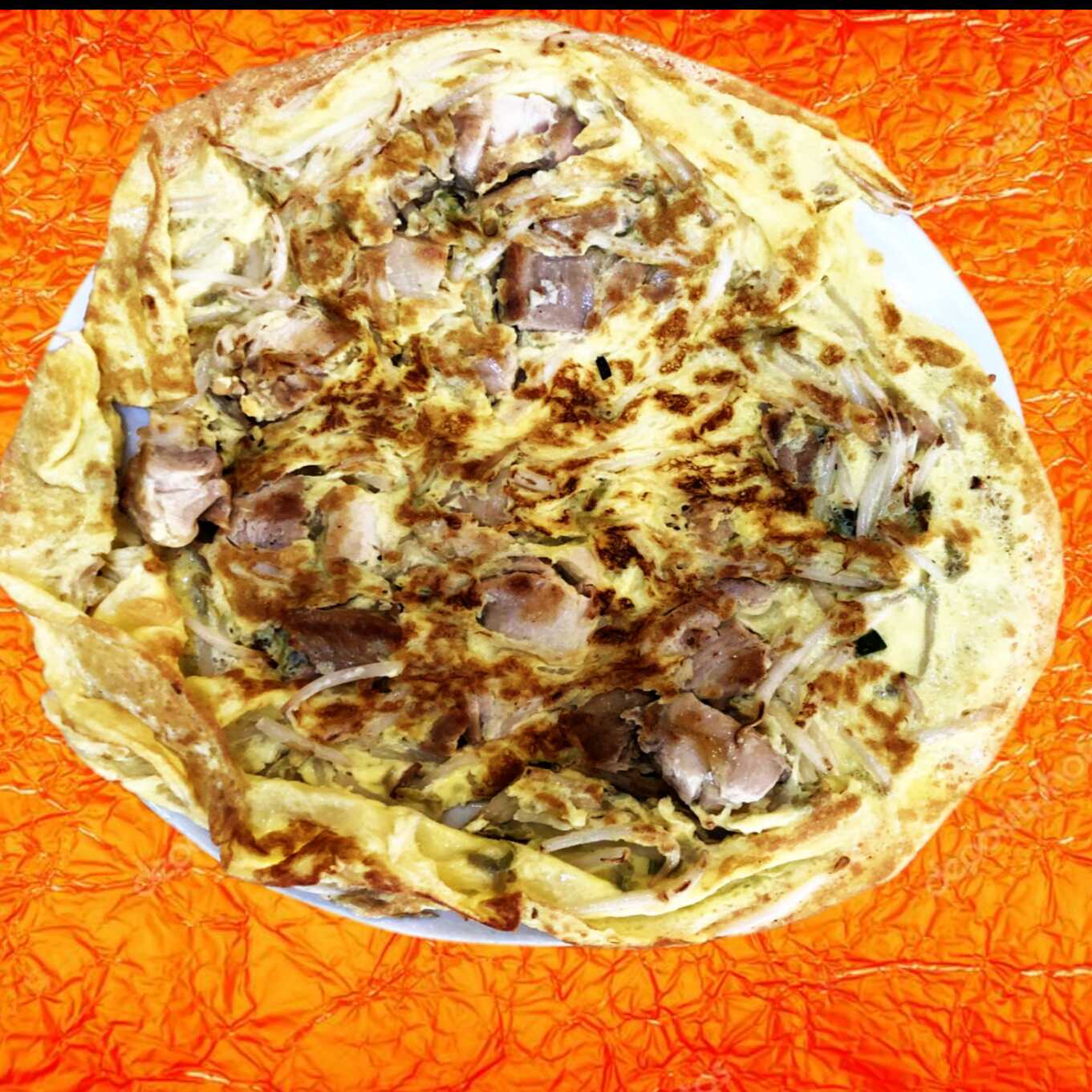 Tortilla de Pollo más Chaufa