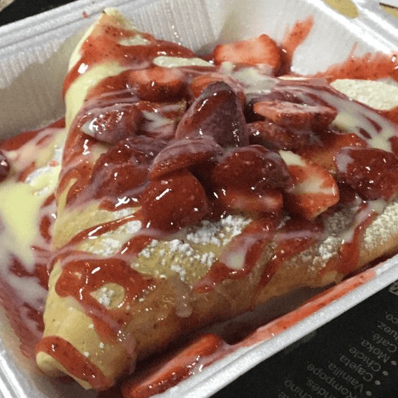 Crepa de FRESAS CON CREMA