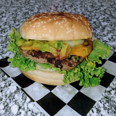 Mini Avocado Burger
