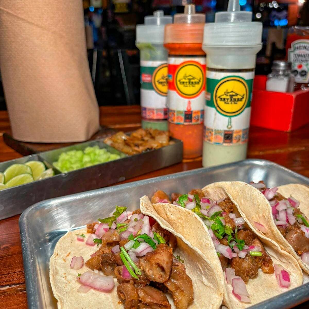 3 TACOS DE TRIPITAS