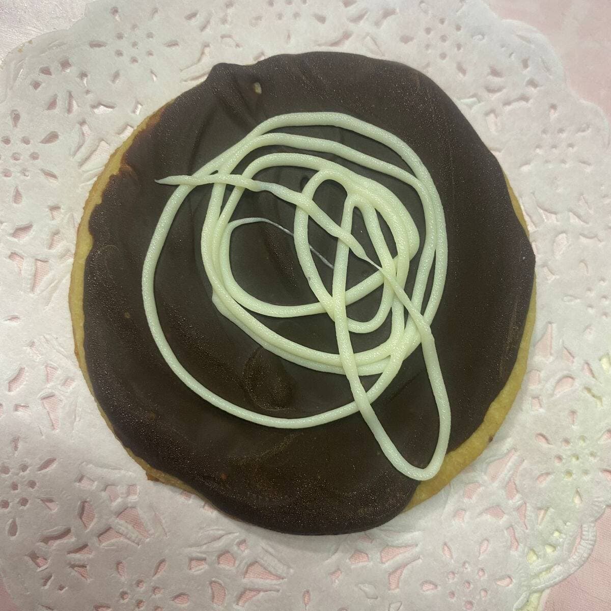 Galletas de Mantequilla con Cubierta de Chocolate