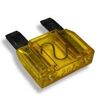 Fusible Automotriz 20A Amarillo