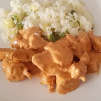 Pechuga con Crema