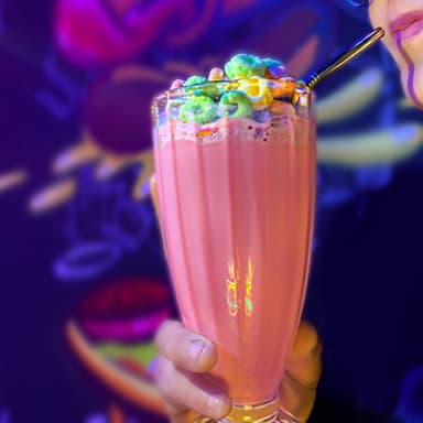 Malteada de Fresa
