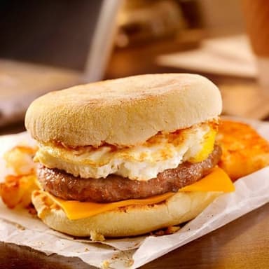 English muffin salchicha italiana