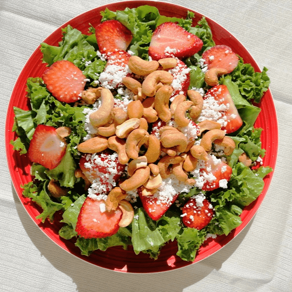 Ensalada con Fresas