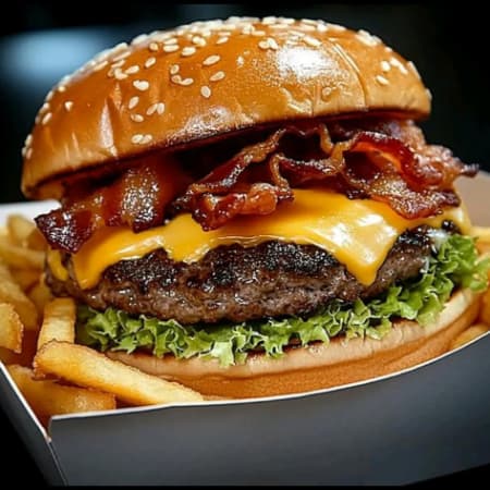 HAMBURGUESA ARRACHERA