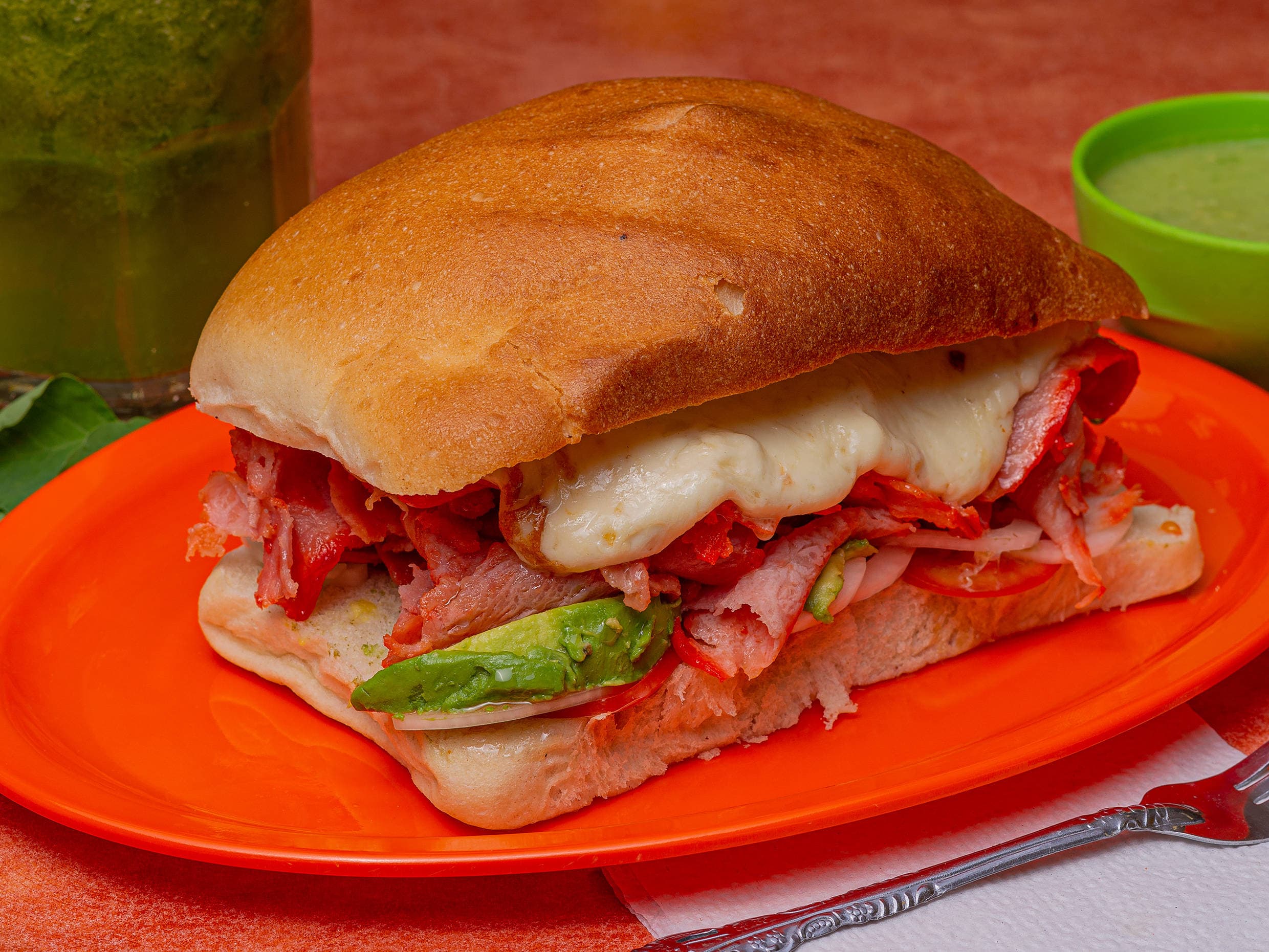 Torta con Jamón