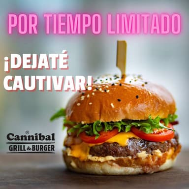 😱 ⭐COMBO HAMBURGUESA 🍔 CANIBALISIMA +GASEOSA 250