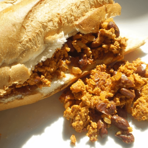 Torta huevo y chorizo