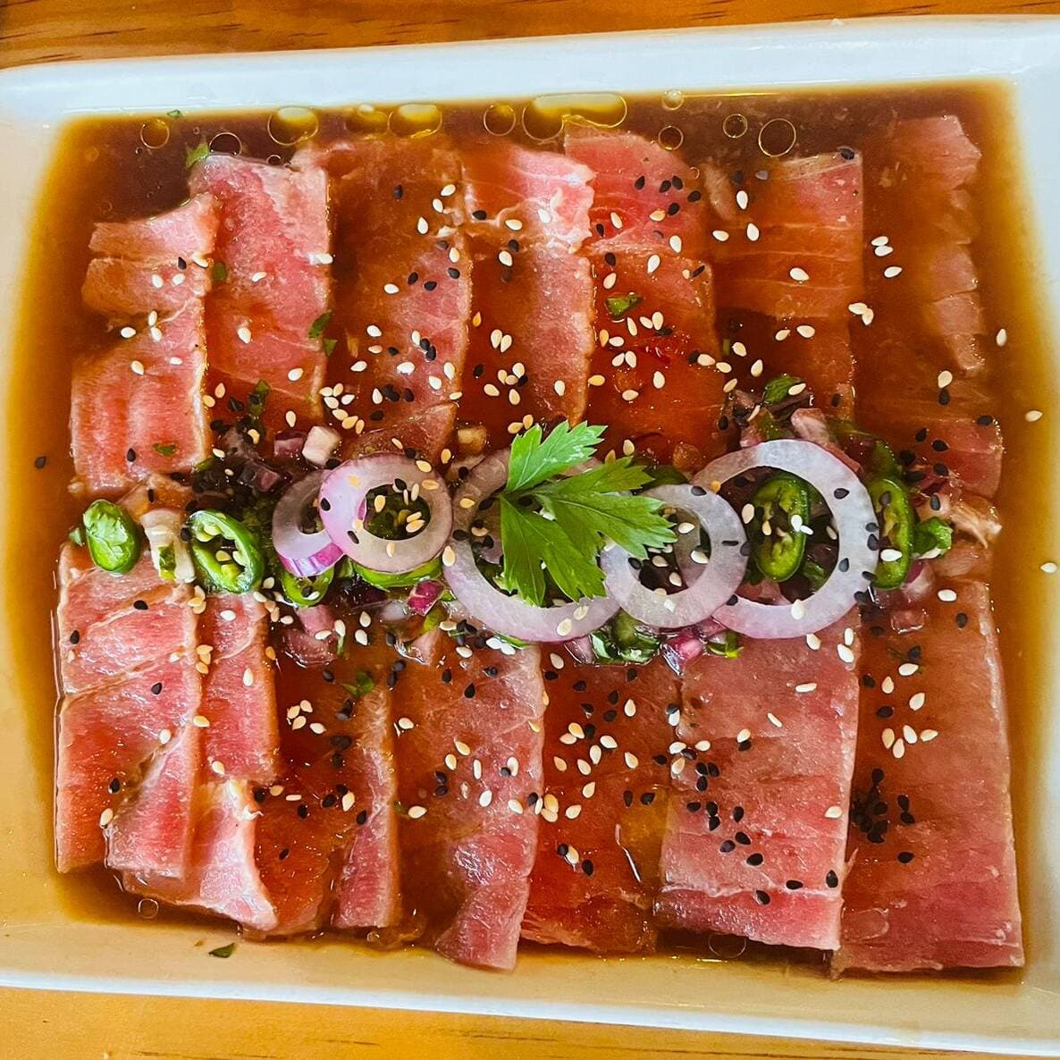 Carpaccio de Atún