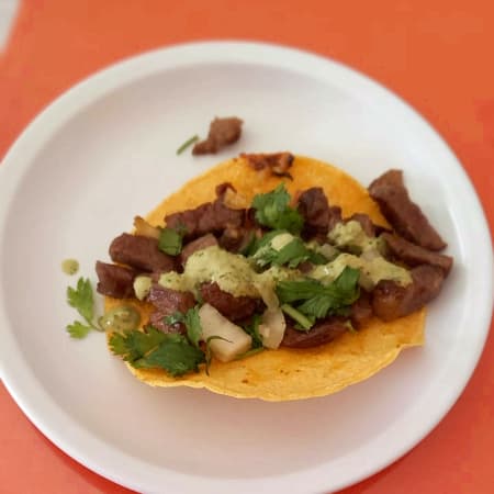 Taco de Arrachera