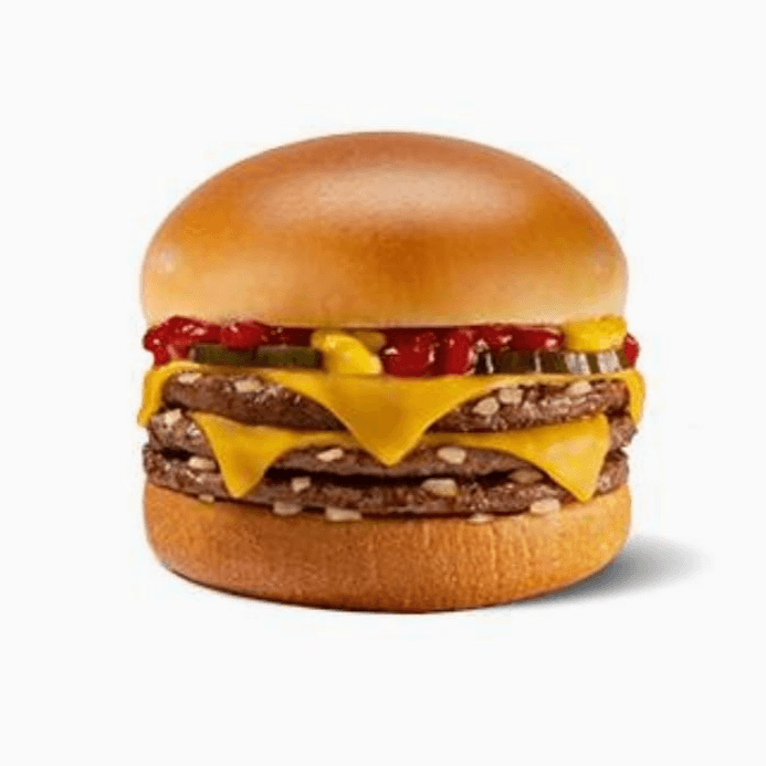 Hamburguesa Triple Con Queso
