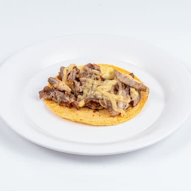 Taco De Chuleta Con Queso
