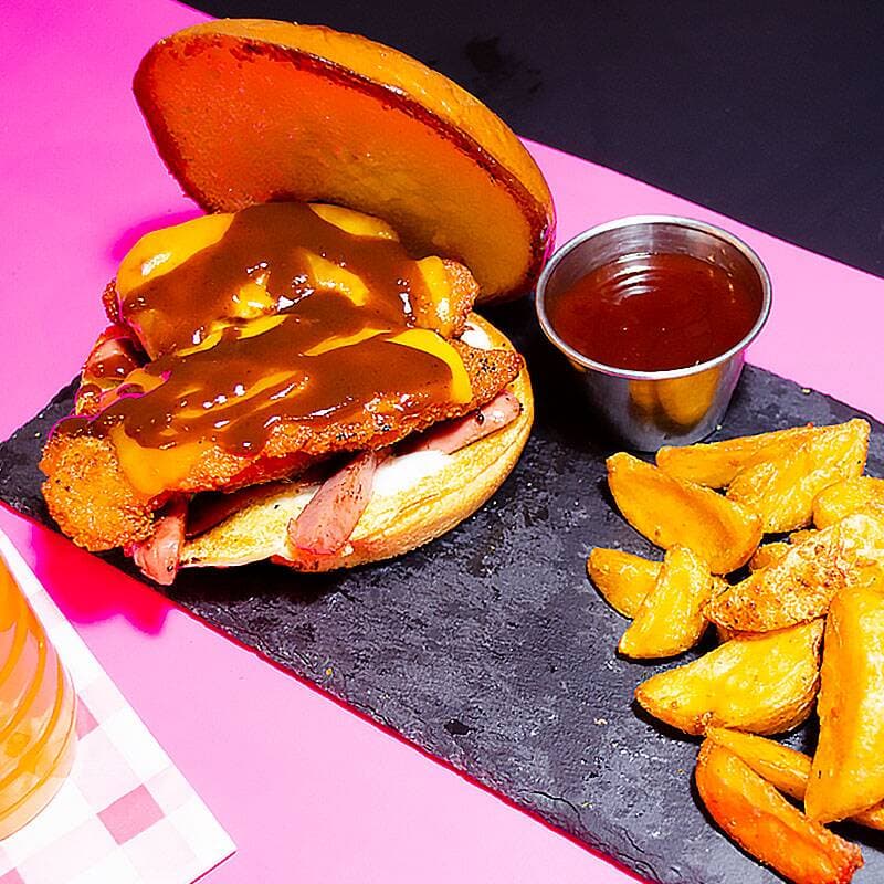 Crispy Chiken BBQ Combo