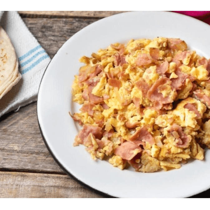 Huevos con Jamón