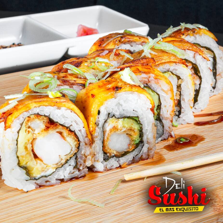 Langostino Maduro Roll