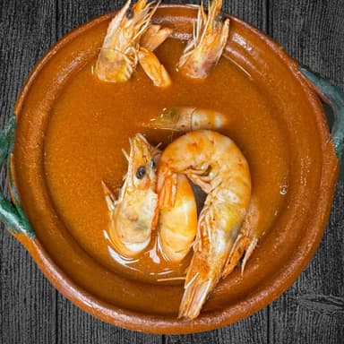 Cazuela de camaron