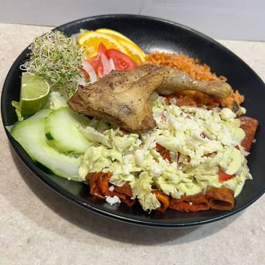 Enchiladas Rojas