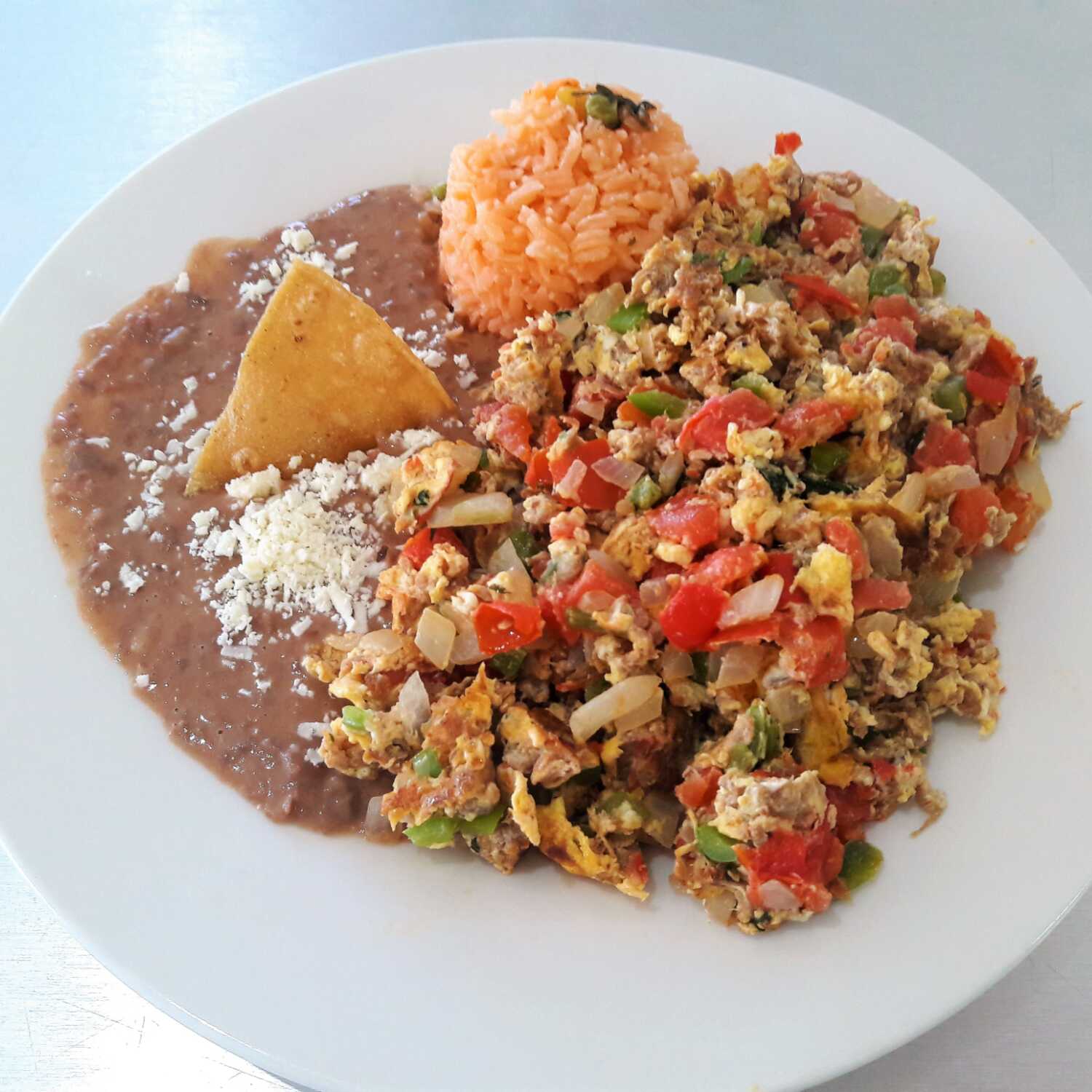 Huevos a la Mexicana