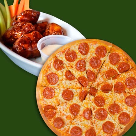 Combo-boneless Y Pizza Grande de Pepperoni